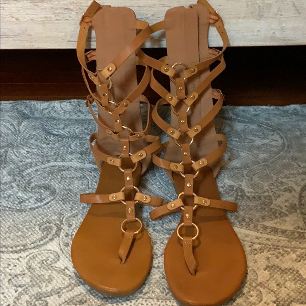 Gladiator sandals!